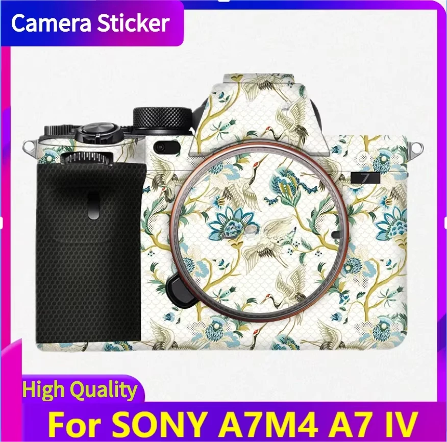 For SONY A7M4 A7 IV camera Sticker Protection Skin Decal Vinyl Wrap Film Scratch protection jacket ILCE-7M4 ILCE7M4 7M4
For SONY A7M4 A7 IV camera Sticker Protection Skin Decal Vinyl Wrap Film Scratch protection jacket ILCE-7M4 ILCE7M4 7M4