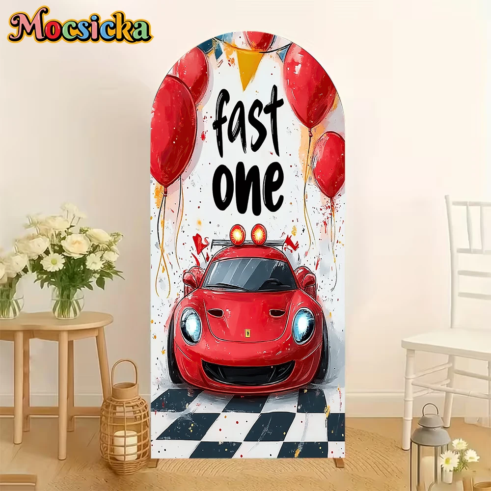 Mocsicka Fast One Arch Cover Background Double-Sided Children Baby Shower Arched Backdrop Birthday Party Decoration Studio Props
Mocsicka Fast One Arch Cover Background Double-Sided Children Baby Shower Arched Backdrop Birthday Party Decoration Studio Props