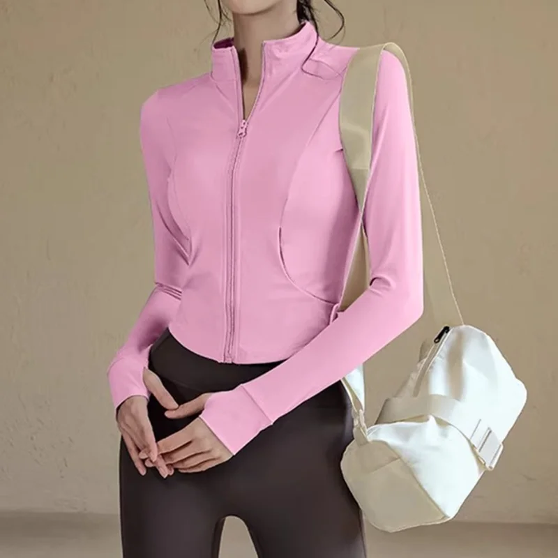 Женская водолазка с длинным рукавом, укороченный топ, эластичная облегающая базовая рубашка для повседневной спортивной одежды
Женская водолазка с длинным рукавом, укороченный топ, эластичная облегающая базовая рубашка для повседневной спортивной одежды