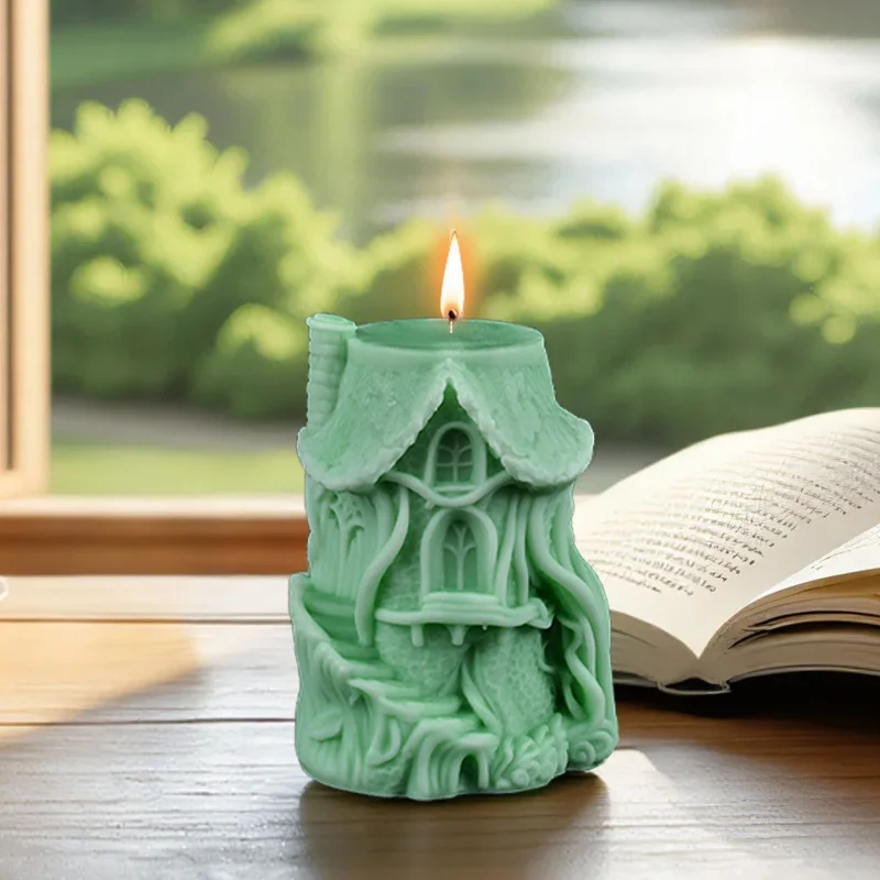 3pcs European Castle Candle Mold - Architectural Silicone Mold for DIY Scented Candles, Unique Gothic & Fantasy Home Decor
3pcs European Castle Candle Mold - Architectural Silicone Mold for DIY Scented Candles, Unique Gothic & Fantasy Home Decor