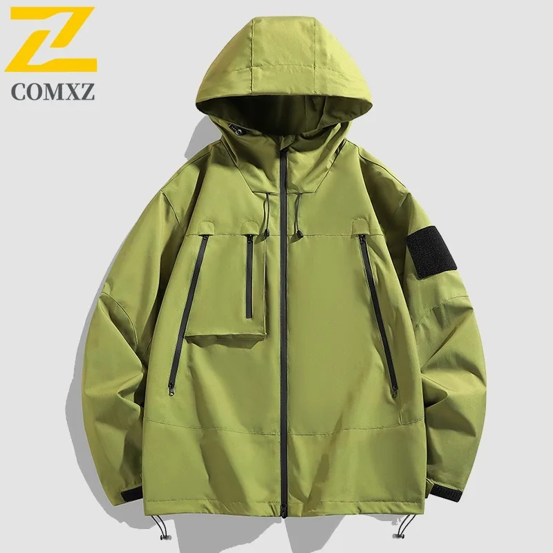 Ветровка COMXZ, легкая куртка, водонепроницаемая ветрозащитная дышащая походная куртка для рыбалки, кемпинга, весенне-осенняя уличная одежда
Ветровка COMXZ, легкая куртка, водонепроницаемая ветрозащитная дышащая походная куртка для рыбалки, кемпинга, весенне-осенняя уличная одежда