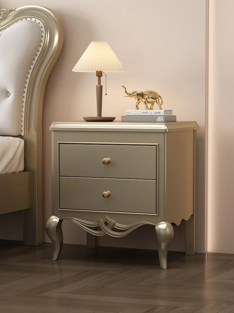 American bedside table paint French light luxury European minimalist bedside table solid wood large size modern simple locker
American bedside table paint French light luxury European minimalist bedside table solid wood large size modern simple locker