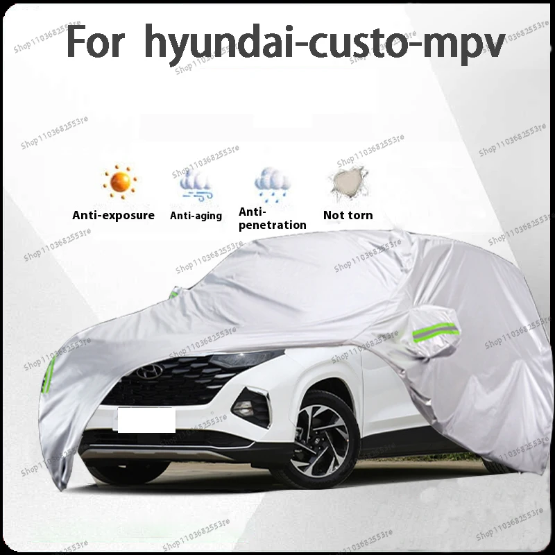 Для Hyundai Custo Fit автомобильный чехол водонепроницаемый пылезащитный солнцезащитный козырек (УФ) снежный серебристый полный чехол с защитой в течение всего дня
Для Hyundai Custo Fit автомобильный чехол водонепроницаемый пылезащитный солнцезащитный козырек (УФ) снежный серебристый полный чехол с защитой в течение всего дня