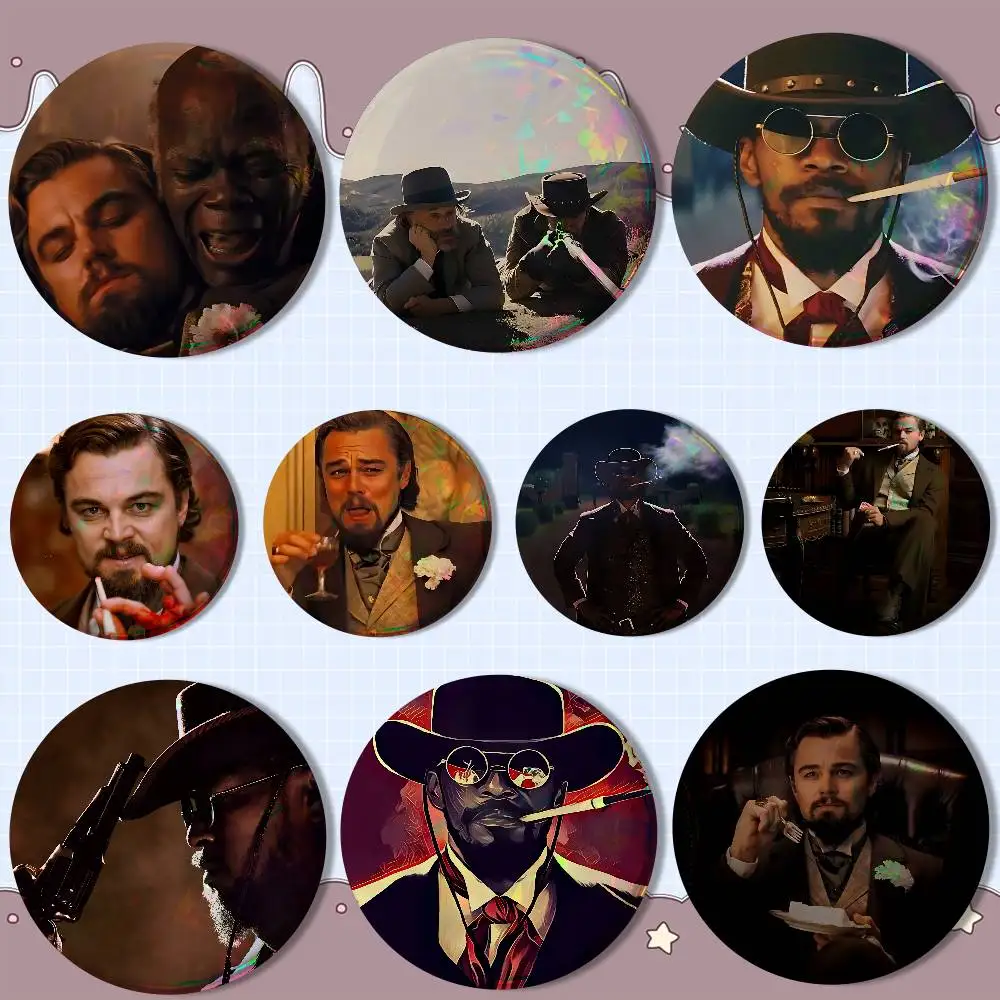 Calvin D-Django Unchained Creative Round Badge Button Pin Bag Decor Fans Collection Friends Gift Brooch
Calvin D-Django Unchained Creative Round Badge Button Pin Bag Decor Fans Collection Friends Gift Brooch