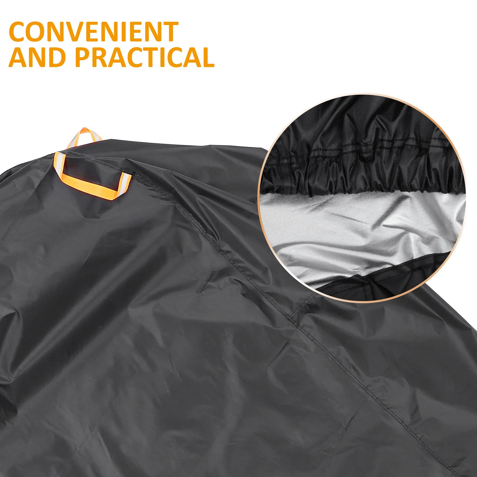 1pc Bicycle Cover Waterproof Oxford Cloth For Mountain Bike Outdoor Anti-Dust Protection Lock Holes Elastic Bottom Storage Bag
1pc Bicycle Cover Waterproof Oxford Cloth For Mountain Bike Outdoor Anti-Dust Protection Lock Holes Elastic Bottom Storage Bag