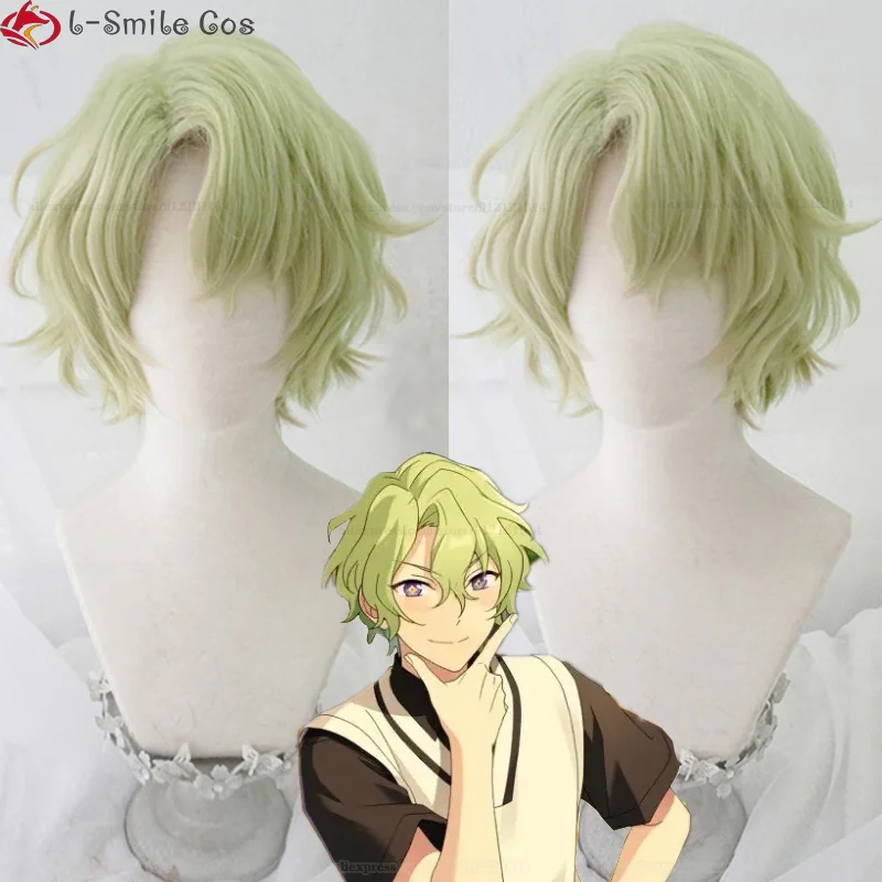 High Quality Game ES Tomoe Hiyori Cosplay Wig Short Green Heat Resistant Hair Party Role Play ES Wigs + Wig Cap
High Quality Game ES Tomoe Hiyori Cosplay Wig Short Green Heat Resistant Hair Party Role Play ES Wigs + Wig Cap