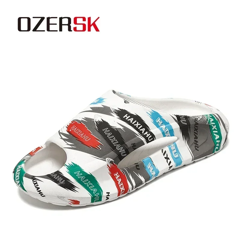 OZERSK New Summer Slippers For Women Men Thick Bottom Platform Slides Soft EVA Hollow Unisex Comfortable Fashion Unisex Slippers
OZERSK New Summer Slippers For Women Men Thick Bottom Platform Slides Soft EVA Hollow Unisex Comfortable Fashion Unisex Slippers