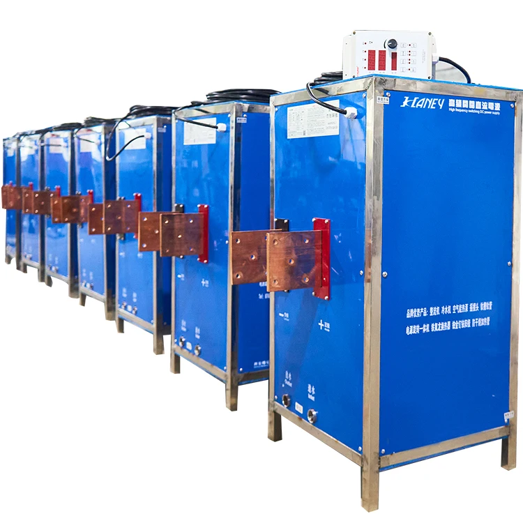 HN 4000A 5000A Air or Water Cooling Type Igbt Electroplating Rectifier for Zinc Copper Nickel Chrome Plating Line
HN 4000A 5000A Air or Water Cooling Type Igbt Electroplating Rectifier for Zinc Copper Nickel Chrome Plating Line