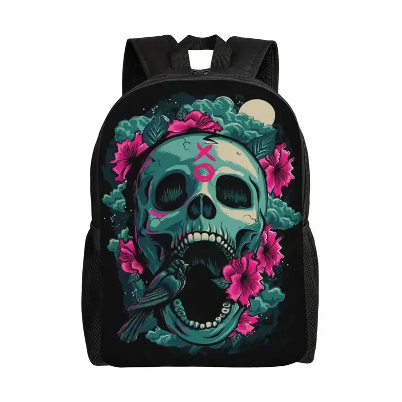 Horror skull laptop backpack men women basic bookbag for college school student Halloween magic bags
Horror skull laptop backpack men women basic bookbag for college school student Halloween magic bags