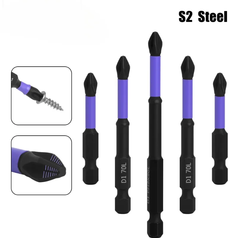 BIESUO Purple Non-slip Head Screwdriver S2 Steel Electric Cross Head Electric Strong Magneto Electric Drill
BIESUO Purple Non-slip Head Screwdriver S2 Steel Electric Cross Head Electric Strong Magneto Electric Drill