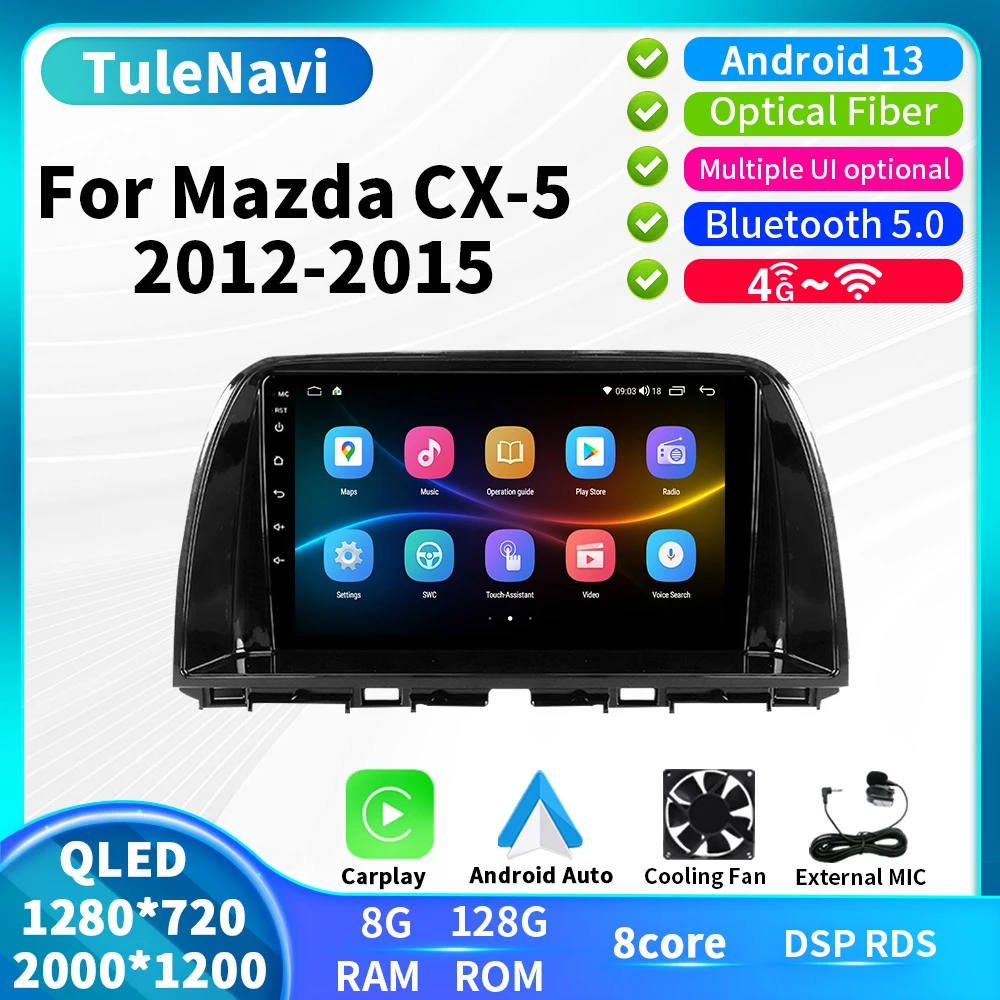T7Plus For Mazda CX-5 CX5 CX 5 2012 2013 2014 2015 Car Radio Stereo Multimedia Player Carplay Android Auto GPS Navigation
T7Plus For Mazda CX-5 CX5 CX 5 2012 2013 2014 2015 Car Radio Stereo Multimedia Player Carplay Android Auto GPS Navigation