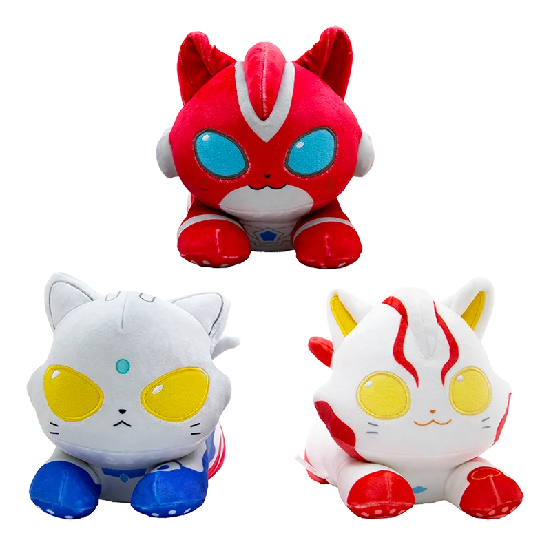 Bandai Ultraman Cat Plush Toy Cute Lying Stuffed Doll Mebius Cat Hero Themed Plush For Adult Collection Home Sofa Decoration
Bandai Ultraman Cat Plush Toy Cute Lying Stuffed Doll Mebius Cat Hero Themed Plush For Adult Collection Home Sofa Decoration