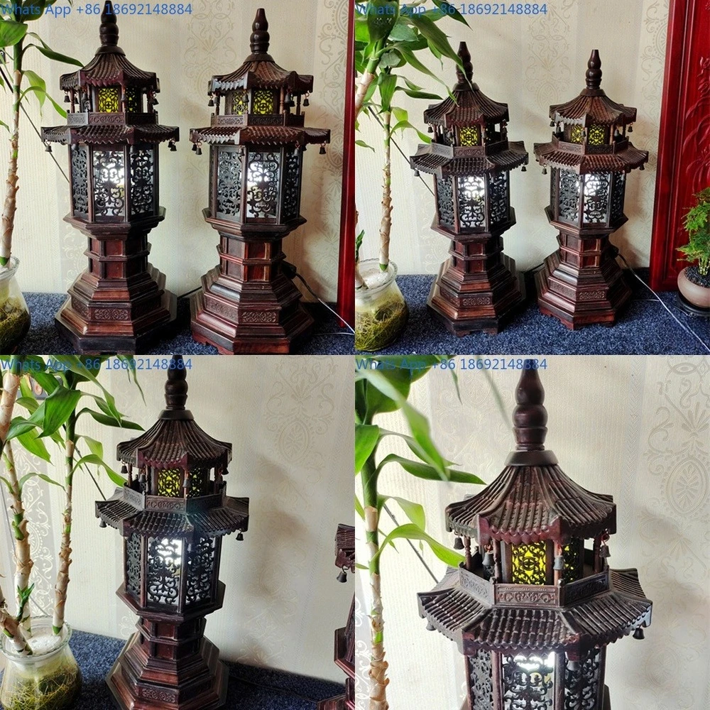 Vintage Chinese Style Temple Lamp Night Light for Home Decoration
Vintage Chinese Style Temple Lamp Night Light for Home Decoration