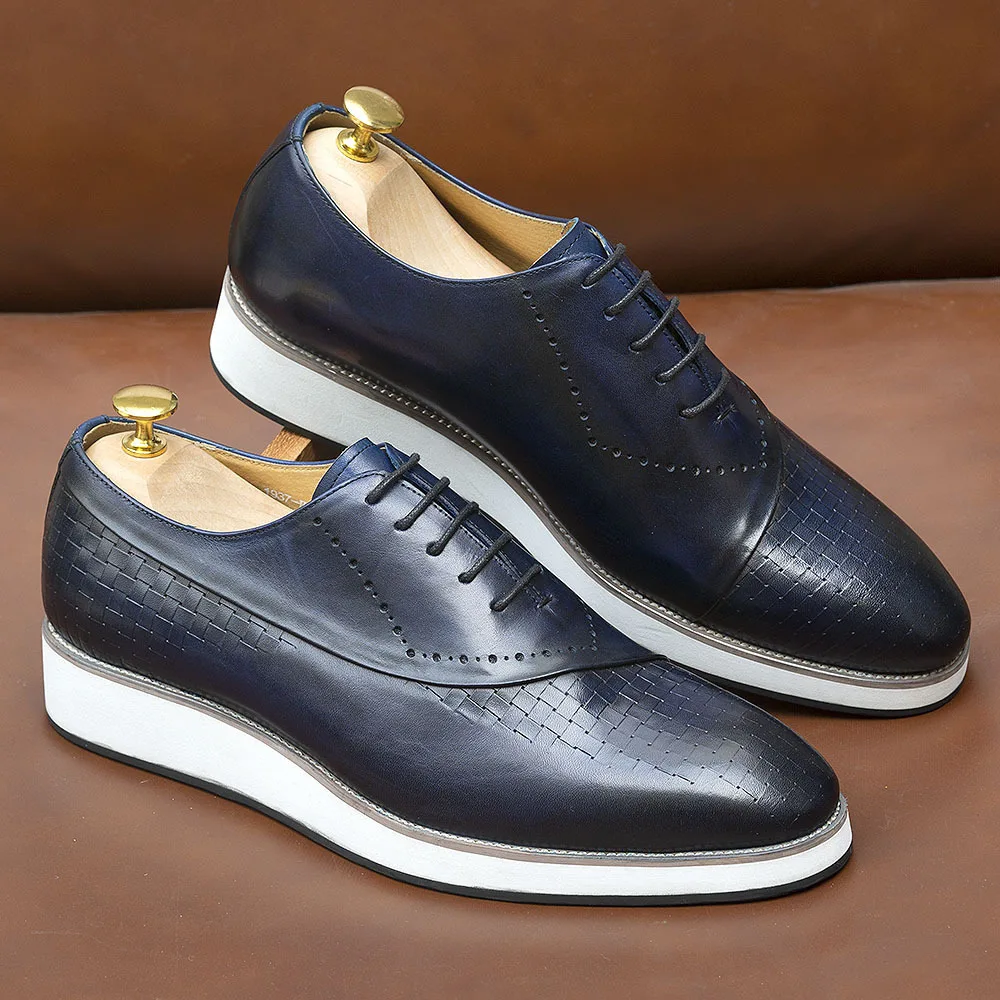 Fashion Sharp Pointed Leather Suede Men Leather Trendy Color Blocked Handmade Men Shoes Soft Sole Soft Leather British Men Shoes
Fashion Sharp Pointed Leather Suede Men Leather Trendy Color Blocked Handmade Men Shoes Soft Sole Soft Leather British Men Shoes