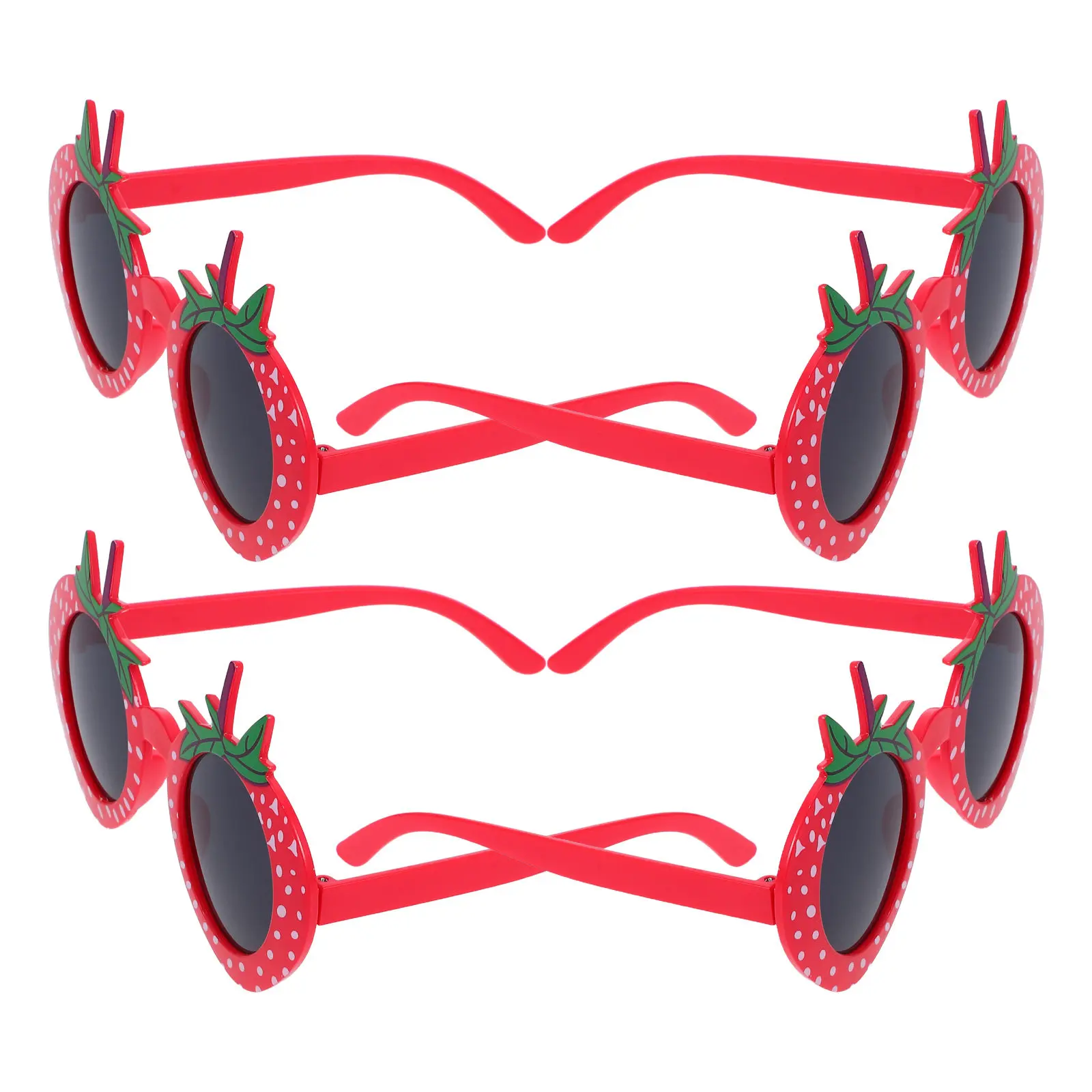Очки для вечеринок с клубничными аксессуарами, женские гавайские солнцезащитные очки в виде клубники
Очки для вечеринок с клубничными аксессуарами, женские гавайские солнцезащитные очки в виде клубники