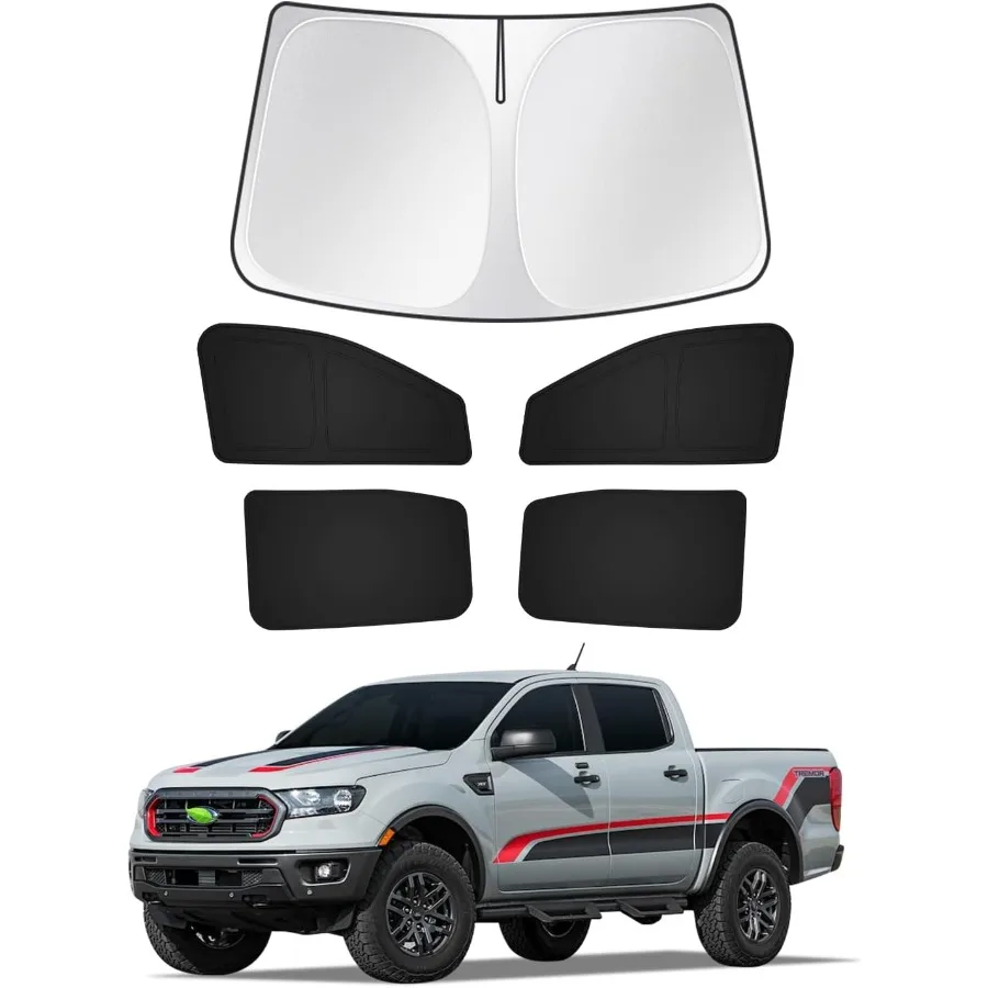Солнцезащитные козырьки для 4-дверного лобового стекла Ranger 20192025 2026 и бокового заднего стекла, солнцезащитный козырек, защитная крышка для защиты автомобиля
Солнцезащитные козырьки для 4-дверного лобового стекла Ranger 20192025 2026 и бокового заднего стекла, солнцезащитный козырек, защитная крышка для защиты автомобиля