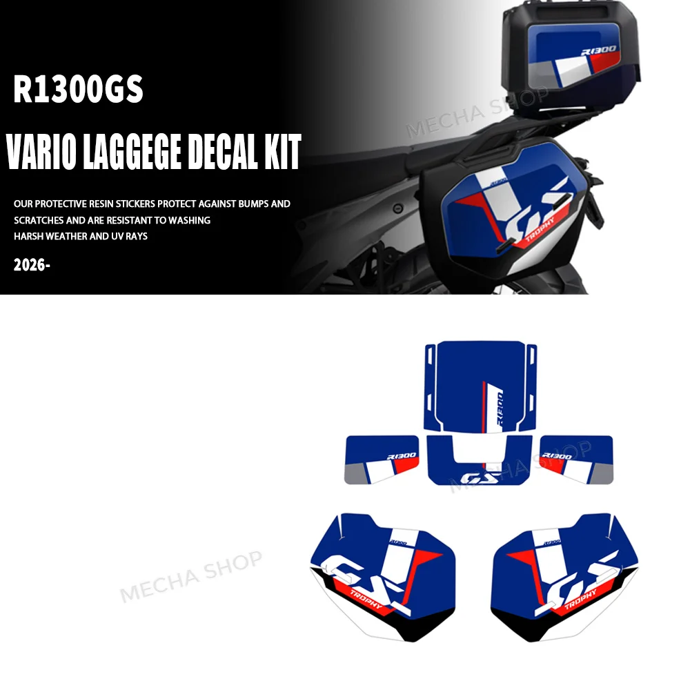 For R1300GS R 1300 GS 2023-2026 VARIO Laggege Decal Kit Motorcycles Luggage Cases Protection Sticker
For R1300GS R 1300 GS 2023-2026 VARIO Laggege Decal Kit Motorcycles Luggage Cases Protection Sticker