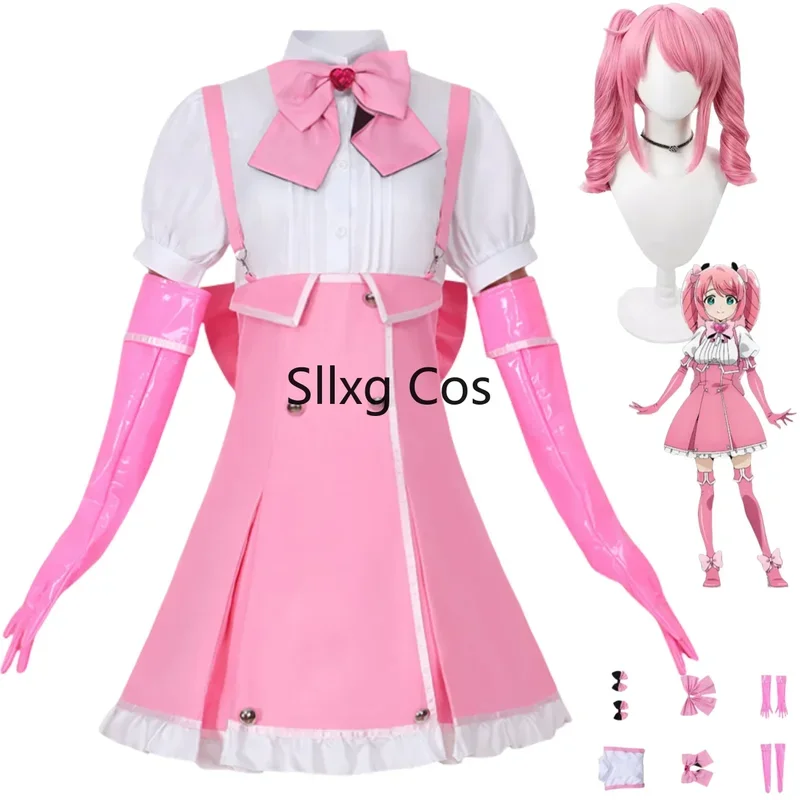 FC6Anime I Admire Magical Girls Hanabishi Haruka Magia Magenta Cosplay Costume Gushing Over Magical Girls Wig Skirt Woman S@FC8!
FC6Anime I Admire Magical Girls Hanabishi Haruka Magia Magenta Cosplay Costume Gushing Over Magical Girls Wig Skirt Woman S@FC8!