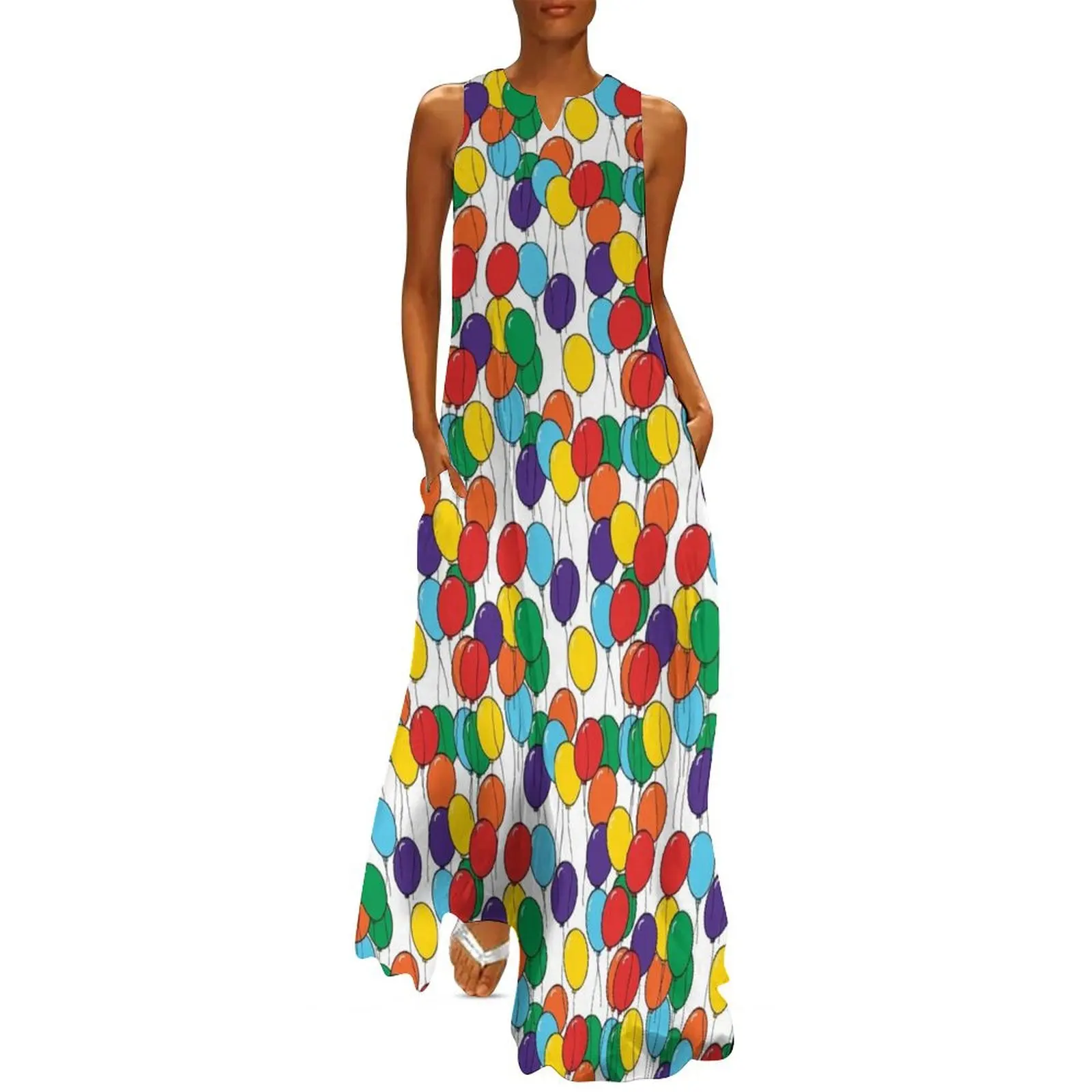 Colorful balloons Long Dress prom dress women long dresses dress luxury evening woman for wedding
Colorful balloons Long Dress prom dress women long dresses dress luxury evening woman for wedding