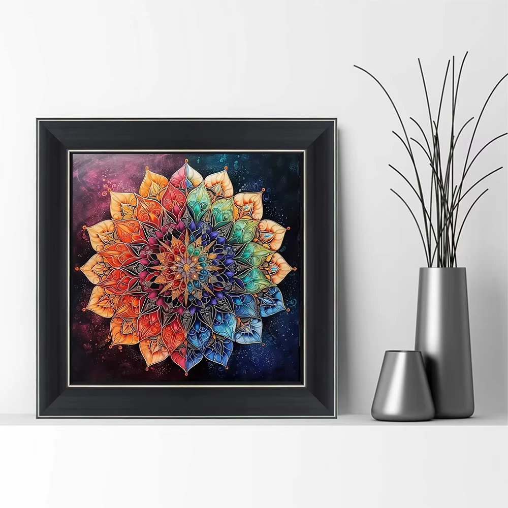 Cross Pattern Mandala Flower 500PCS/1024 PCS Jigsaw Puzzles Relaxing Family Activity Games for Living Room Home Decor Frameless
Cross Pattern Mandala Flower 500PCS/1024 PCS Jigsaw Puzzles Relaxing Family Activity Games for Living Room Home Decor Frameless