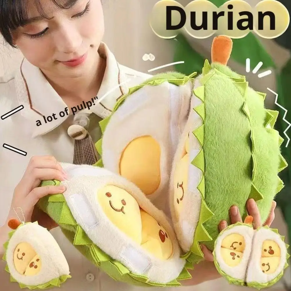 Kids Creative Simulation Detachable Durian Plush Toy Fun Tearable Peeling Durian Plush Pillow Fidget Toy Tearable Soft Doll Gift
Kids Creative Simulation Detachable Durian Plush Toy Fun Tearable Peeling Durian Plush Pillow Fidget Toy Tearable Soft Doll Gift