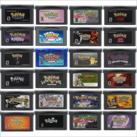 32-bit GBA game cartridge,video game console card,Pokemon series,ultraviolet,icing,Flora Sky Korosu Victory Fire for GBA/ND
