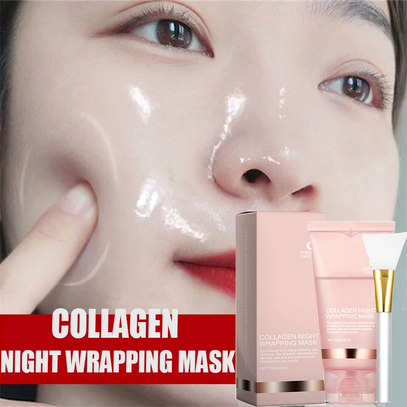 Collagen Peel-off Mask Night Wrapping Facial Mask Deeply Moisturizing Hydrating Firming Skin Facial Mask Daily Face Skin Care
Collagen Peel-off Mask Night Wrapping Facial Mask Deeply Moisturizing Hydrating Firming Skin Facial Mask Daily Face Skin Care