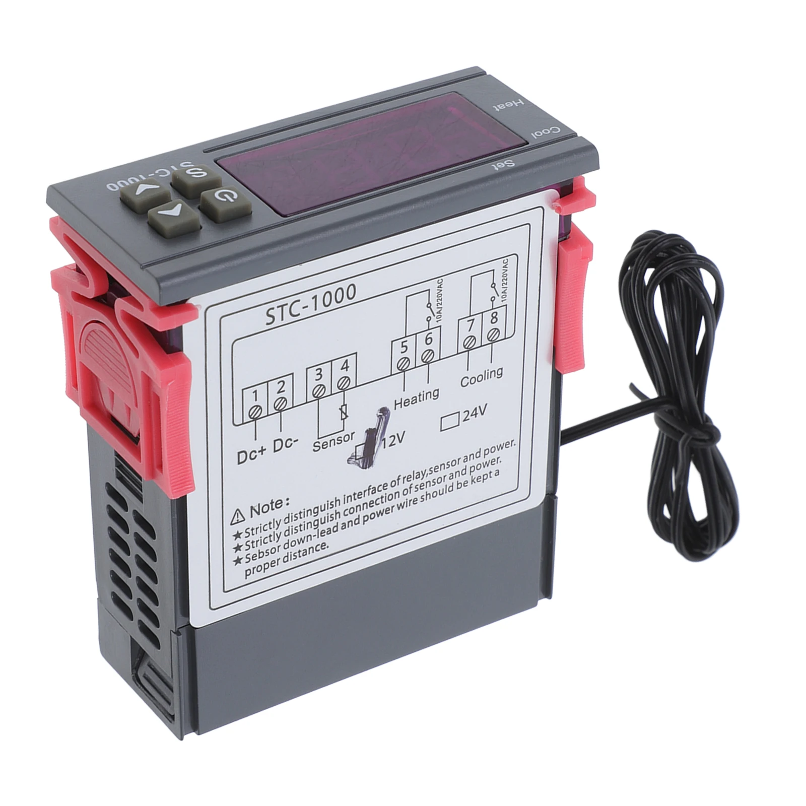 Digital Temperature Controller Switch Precise Control Reliable Thermostat For Refrigerator Freezer Seafood Machine Temp Display
Digital Temperature Controller Switch Precise Control Reliable Thermostat For Refrigerator Freezer Seafood Machine Temp Display