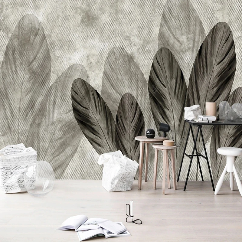 Custom Any Size Photo Wallpaper 3D Home Decor Modern Simple European Retro Feather Leaves Mural Waterproof Wall Sticker Poster
Custom Any Size Photo Wallpaper 3D Home Decor Modern Simple European Retro Feather Leaves Mural Waterproof Wall Sticker Poster