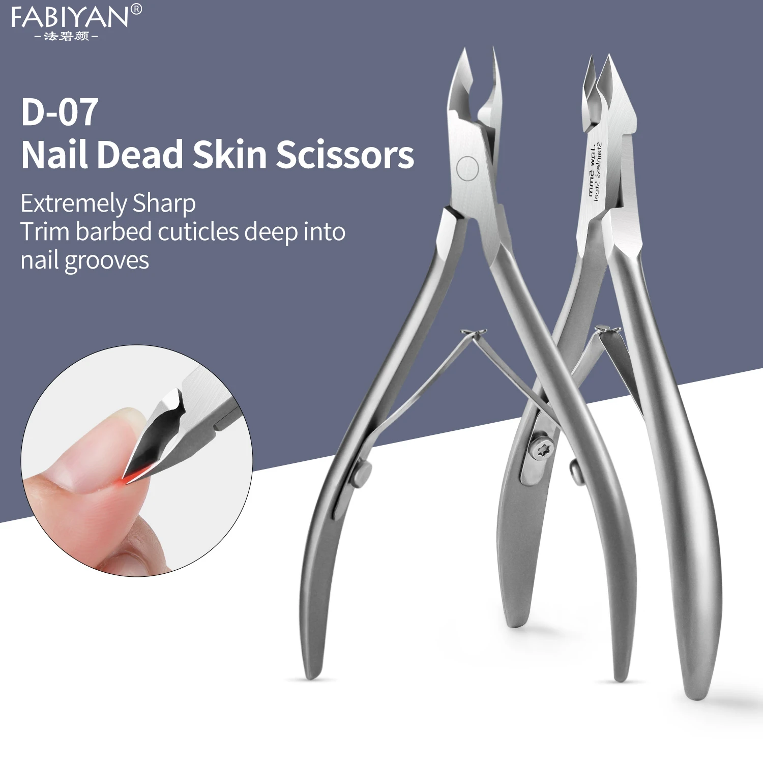 Stainless Steel Cuticle Cutter Fingernail Nail Nippers Scissors Dead Skin Scissors Remover Nail Cuticle Manicure Tools
Stainless Steel Cuticle Cutter Fingernail Nail Nippers Scissors Dead Skin Scissors Remover Nail Cuticle Manicure Tools