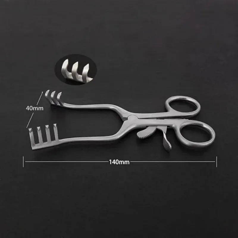 Medical orthopedic surgical instrument expander mastoid stretcher adjustable and automatically fixed multi-hook skin retractor 
Medical orthopedic surgical instrument expander mastoid stretcher adjustable and automatically fixed multi-hook skin retractor