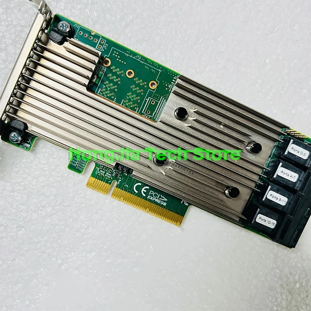 Extend IT 9305-16I Disk Array Raid Card 16-port 12Gb SAS HBA Card
Extend IT 9305-16I Disk Array Raid Card 16-port 12Gb SAS HBA Card