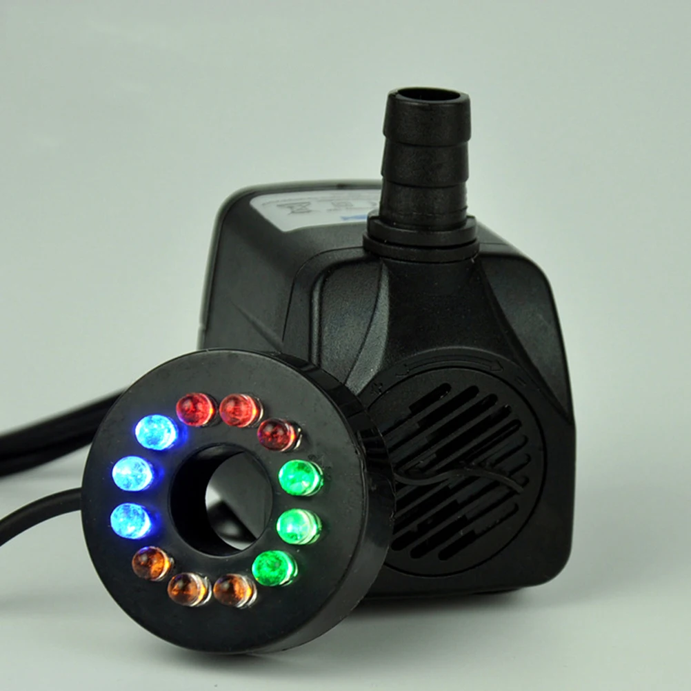 12 Led Circulating -Saving Low Noise Adjustable Flow Submersible Pond Water Pump For Aquarium Fish Tank Hydroponic
12 Led Circulating -Saving Low Noise Adjustable Flow Submersible Pond Water Pump For Aquarium Fish Tank Hydroponic