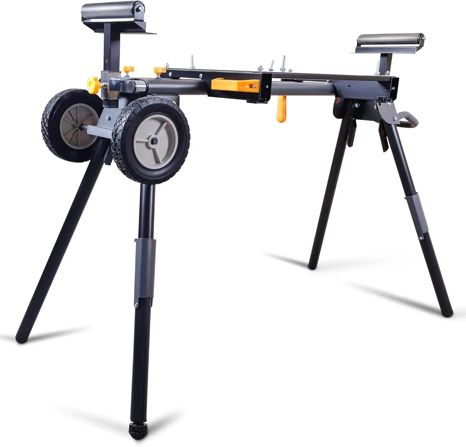 Deluxe Heavy Duty Rolling Miter Saw Stand with 8 in Wheels 330 Lbs Load Capacity Black and Grey Single Pack WK-MS029E-2
Deluxe Heavy Duty Rolling Miter Saw Stand with 8 in Wheels 330 Lbs Load Capacity Black and Grey Single Pack WK-MS029E-2