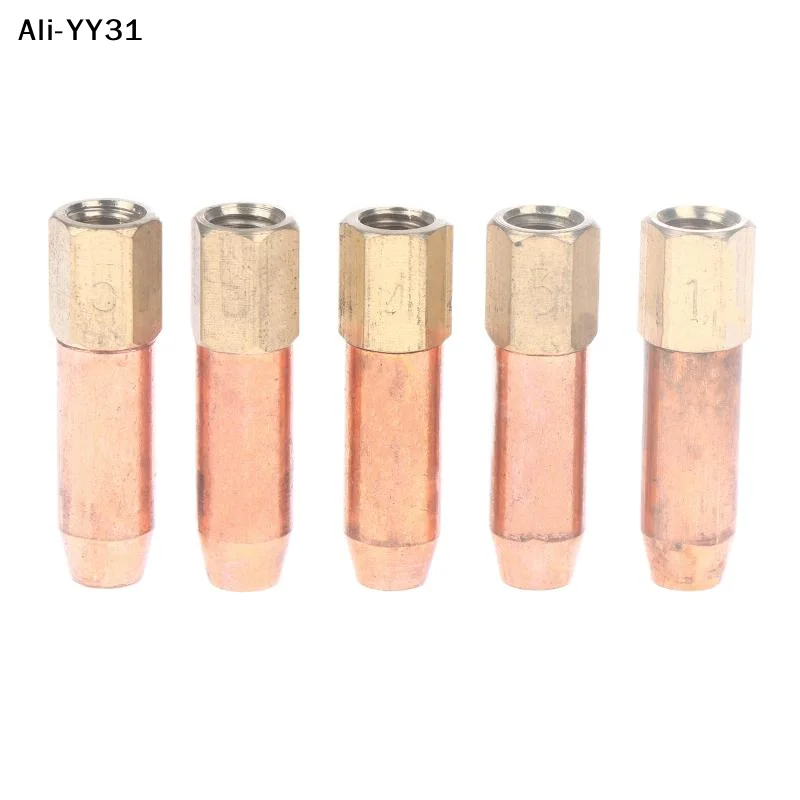 【Y3A】YH01-2 Gas Brazing Torch Nozzle Welding Accessory Pure Copper Torch Tip 1# 2# 3# 4# 5# Propane Acetylene Oxygen Welding
【Y3A】YH01-2 Gas Brazing Torch Nozzle Welding Accessory Pure Copper Torch Tip 1# 2# 3# 4# 5# Propane Acetylene Oxygen Welding