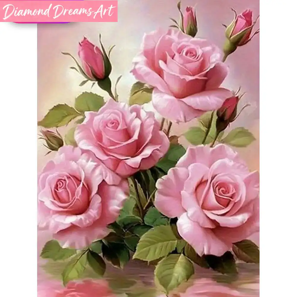 Frameless, Rose Diamond Mosaic Flower DIY Full Square Round Diamond Painting Picture Of Rhinestones Decor For Home
Frameless, Rose Diamond Mosaic Flower DIY Full Square Round Diamond Painting Picture Of Rhinestones Decor For Home