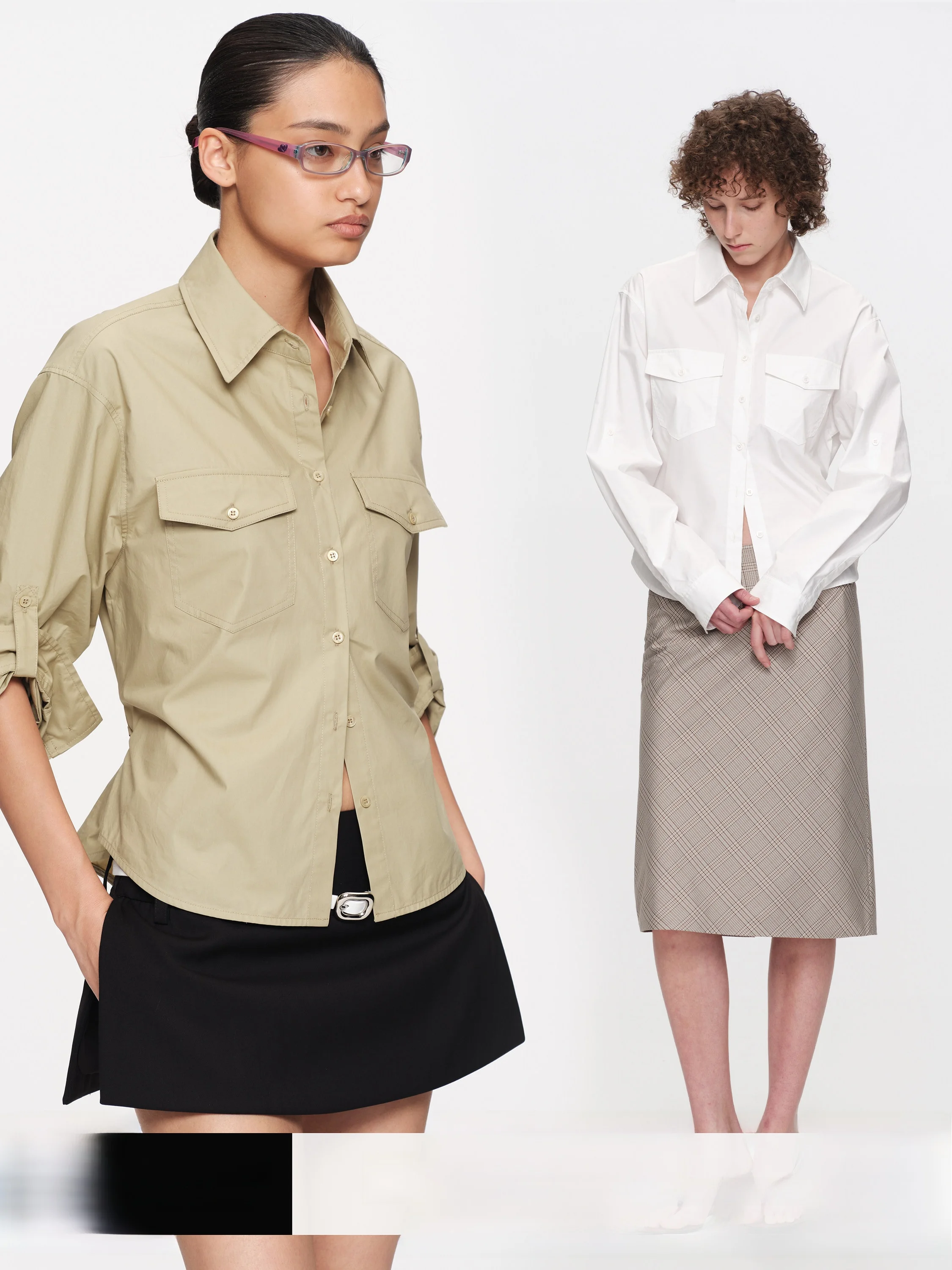 SMIIILE Pure Cotton Belted Women's Shirt Short Casual Loose Slimming Spring Design Sense Tied Waist Top Female Upperwear
SMIIILE Pure Cotton Belted Women's Shirt Short Casual Loose Slimming Spring Design Sense Tied Waist Top Female Upperwear