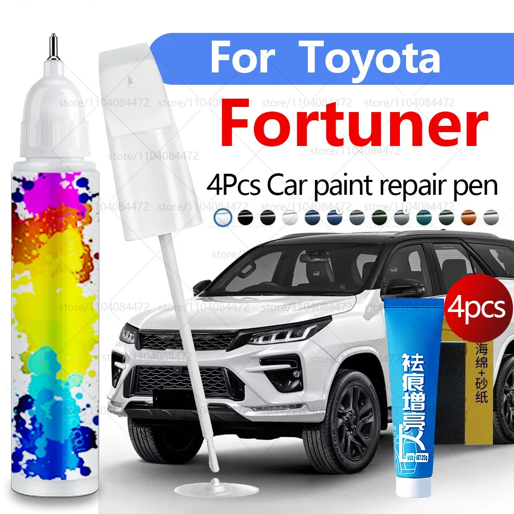 Ручка для ремонта автомобильной краски для Toyota Fortuner 2004-2025 гг., аксессуары для ремонта царапин, 4 шт., черная, бронза, красный, белый, серебристый, синий
Ручка для ремонта автомобильной краски для Toyota Fortuner 2004-2025 гг., аксессуары для ремонта царапин, 4 шт., черная, бронза, красный, белый, серебристый, синий