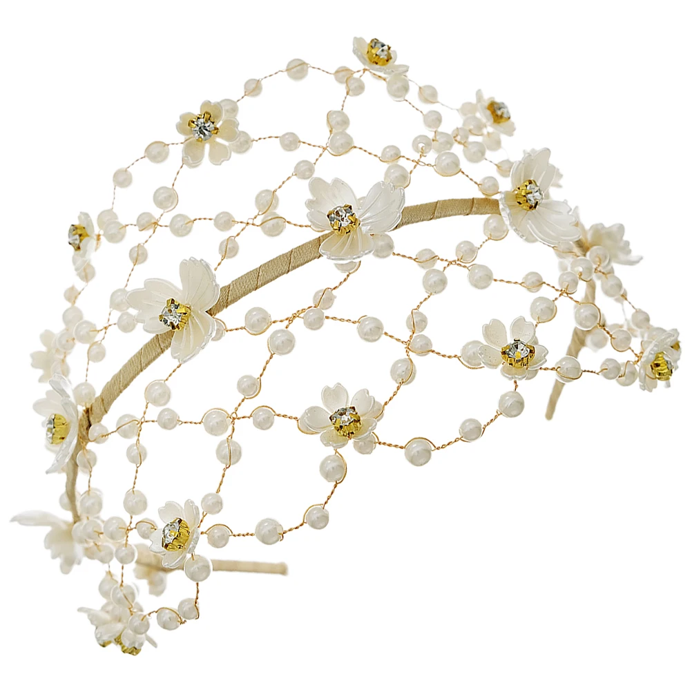 Bridal Hair Accessories Pearl Headb s Women Headdress Bride Wedding Decorations Ceremony Durable Colorfast Lightweight
Bridal Hair Accessories Pearl Headb s Women Headdress Bride Wedding Decorations Ceremony Durable Colorfast Lightweight