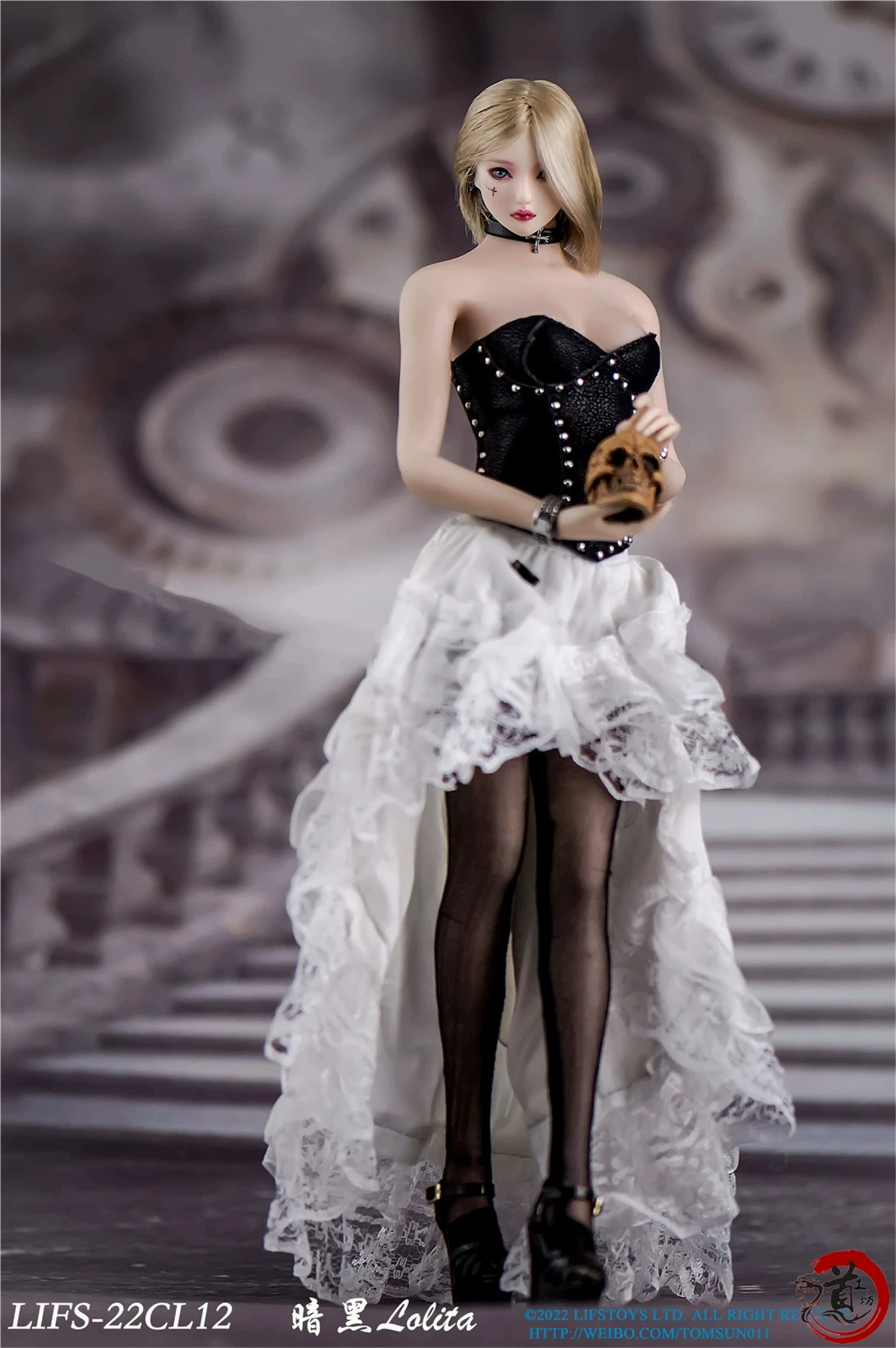 LIFS22CL12 1/6 Gothic Style Waist Cinching Skirt Model Toys
LIFS22CL12 1/6 Gothic Style Waist Cinching Skirt Model Toys
