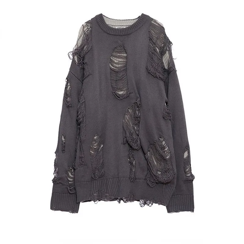 90s Fake Two Pieces Autumn Hollow Out Vintage Women Men Sweaters Vest O Neck Long Sleeve Pullovers Grunge Fashion Jumpers Hole
90s Fake Two Pieces Autumn Hollow Out Vintage Women Men Sweaters Vest O Neck Long Sleeve Pullovers Grunge Fashion Jumpers Hole
