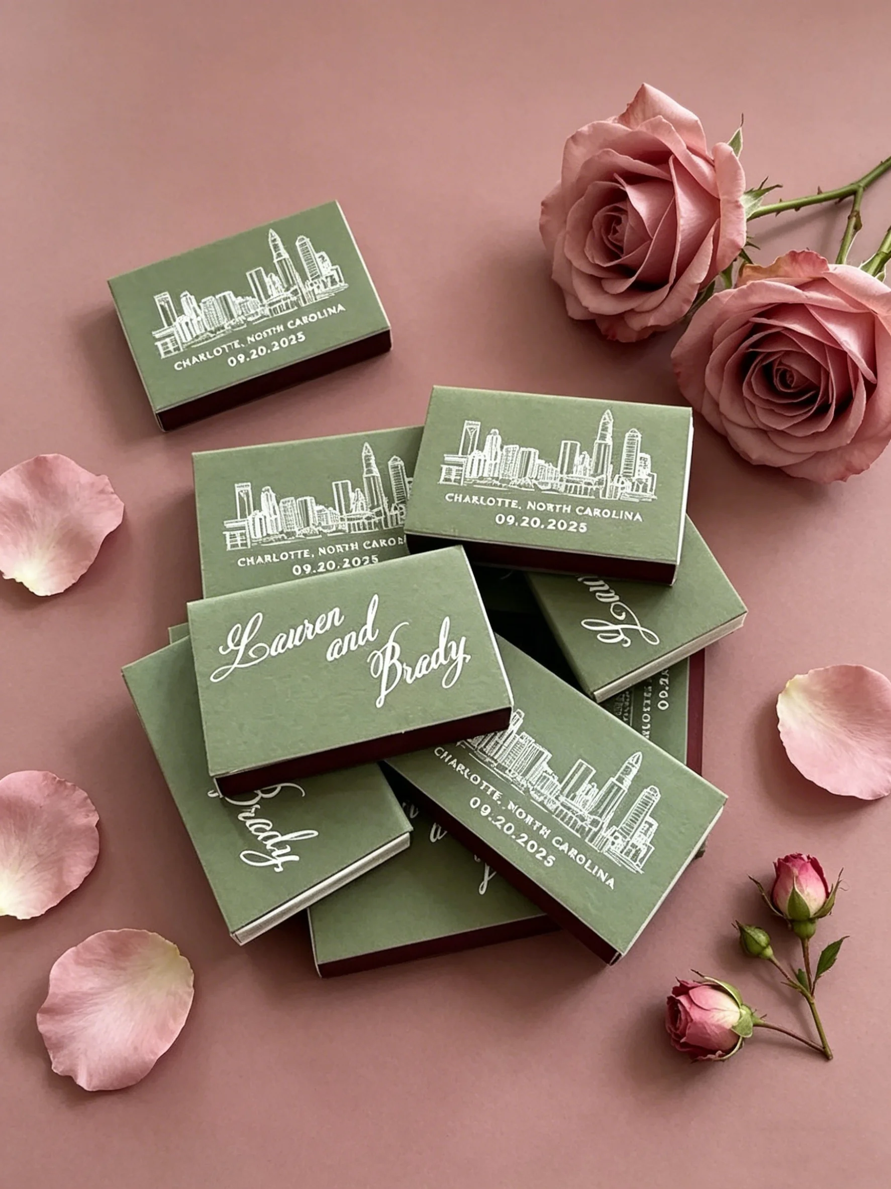 Custom Illustrated Venue Wedding Matchboxes Foil Stamped Personalized Favors for Candle & Wedding Decor
Custom Illustrated Venue Wedding Matchboxes Foil Stamped Personalized Favors for Candle & Wedding Decor