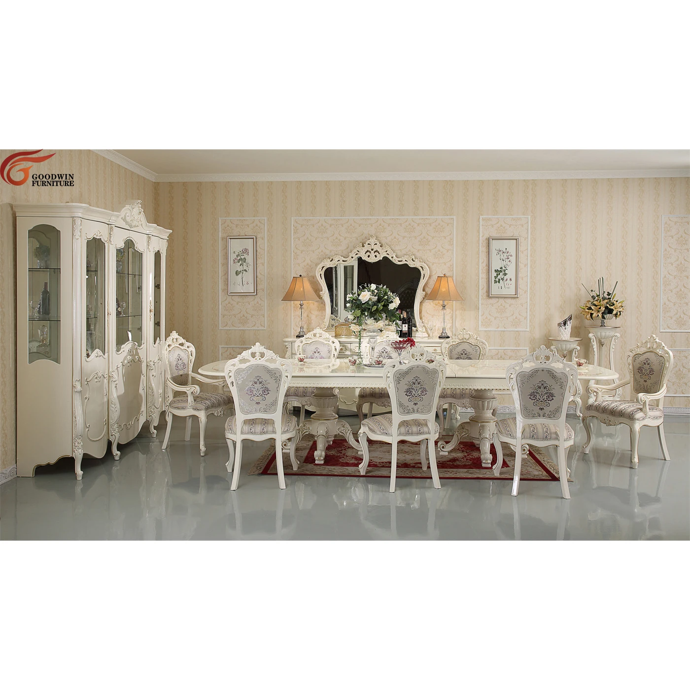 Goodwin Competitive Price Antique Style Home Use Dining Room Furniture Dining Room Table Dining Room Chair GD76
Goodwin Competitive Price Antique Style Home Use Dining Room Furniture Dining Room Table Dining Room Chair GD76