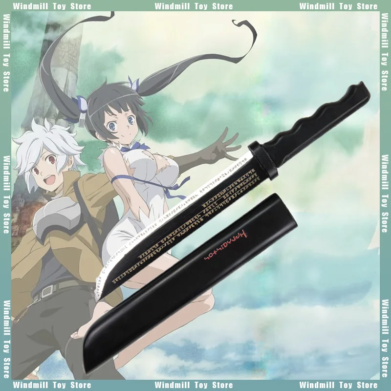 41cm Seeking Encounters in Dungeons Anime Figures Weapon Hestia's Blade Wooden Model Cosplay Props Ornament Crafts Gifts Toys
41cm Seeking Encounters in Dungeons Anime Figures Weapon Hestia's Blade Wooden Model Cosplay Props Ornament Crafts Gifts Toys