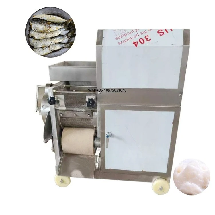 Automatic small-capacity fish, shrimp and crab picking and peeling machine for fishing and boneless cutter types
Automatic small-capacity fish, shrimp and crab picking and peeling machine for fishing and boneless cutter types