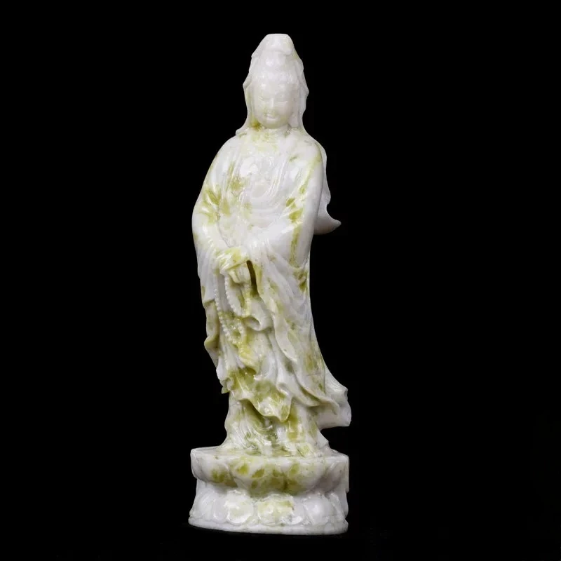 CZ Guanyin Ornament Ruyi Station Bodhisattva Buddha Statue Ornament Home Furnishing Living Room Tabletop Decoration
CZ Guanyin Ornament Ruyi Station Bodhisattva Buddha Statue Ornament Home Furnishing Living Room Tabletop Decoration