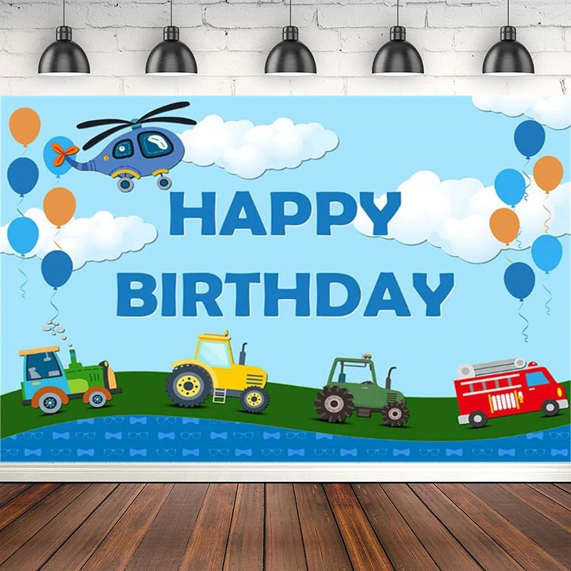 Photography Backdrop Helicopter Truck Decoration Poster Background Kids Boy Birthday Party Banner Photocall Photo Studio
Photography Backdrop Helicopter Truck Decoration Poster Background Kids Boy Birthday Party Banner Photocall Photo Studio