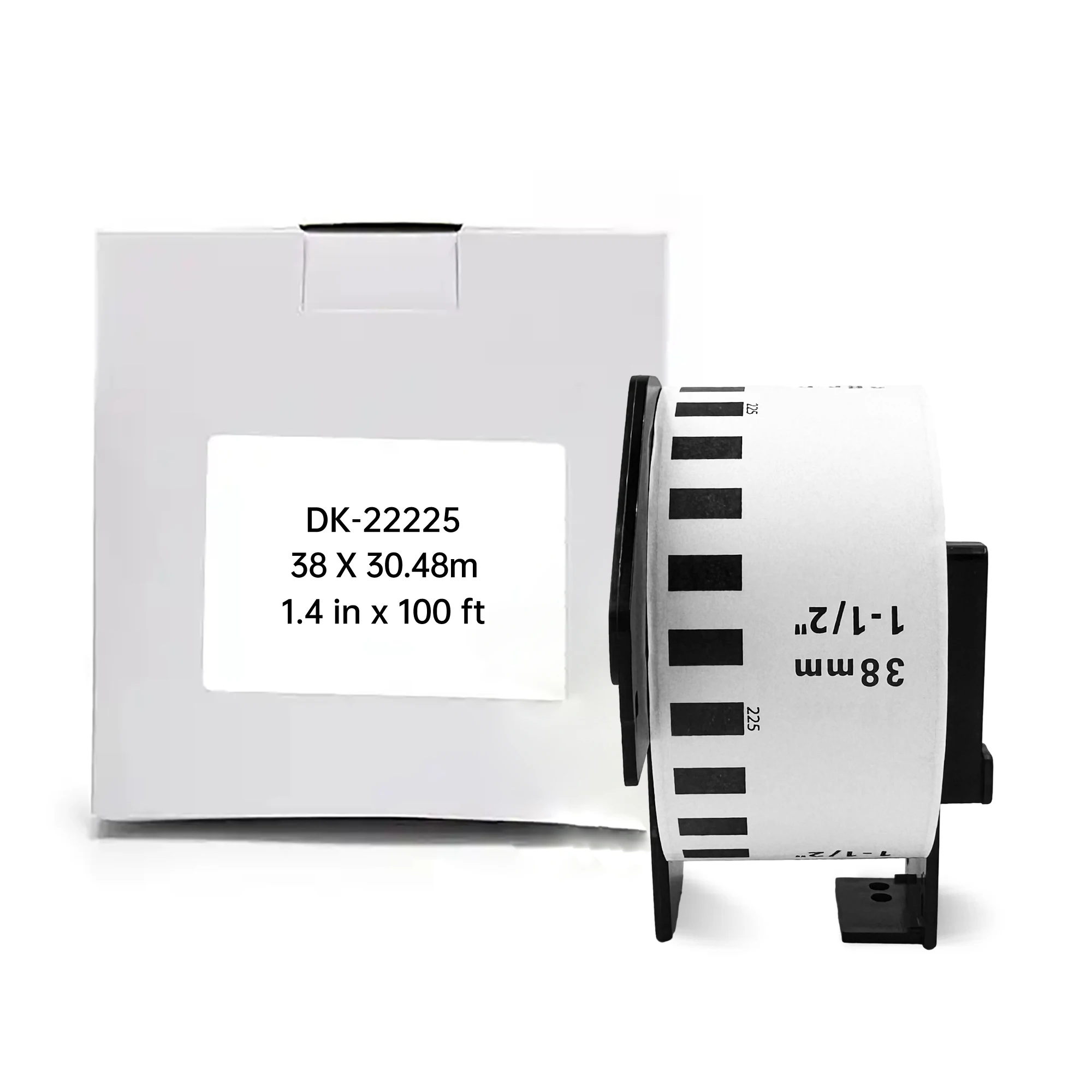 Wholesale Compatible Brother DK-22225 Continuous Labels 38mm x 30.48m with label holder cartridge
Wholesale Compatible Brother DK-22225 Continuous Labels 38mm x 30.48m with label holder cartridge