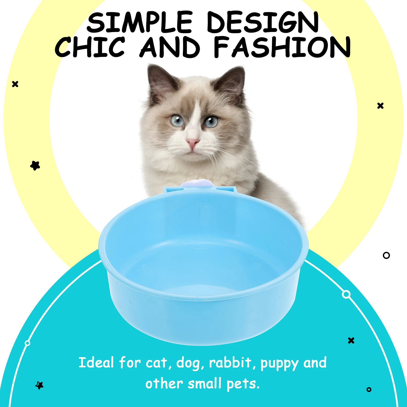 Safe Hanging Bowl For Dog Crate Pet Water Bowl Premium Pet Feeding Bowl For Small Medium Dogs Cats Birds Crate Bowl Accessories 
Safe Hanging Bowl For Dog Crate Pet Water Bowl Premium Pet Feeding Bowl For Small Medium Dogs Cats Birds Crate Bowl Accessories