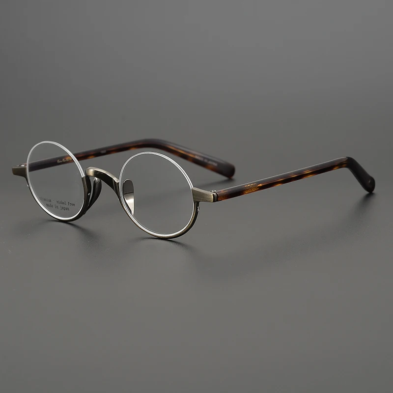 Retro Round Titanium Glasses Men Classic Handmade Eyeglasses Frame Reading Women Optical Myopia Prescription Eyewear
Retro Round Titanium Glasses Men Classic Handmade Eyeglasses Frame Reading Women Optical Myopia Prescription Eyewear